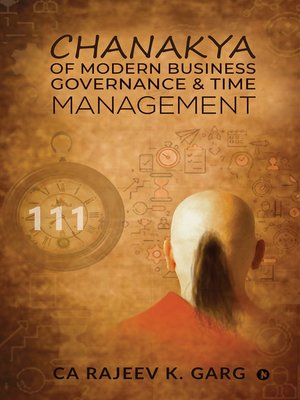 cover image of Chanakya of Modern Business Governance & Time Management